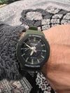 Customer picture of Casio G-Shock | Carbon Core | Green Rubber Strap | Digital Display GA-2110SU-3AER