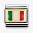 Nomination Classic Italy Flag Enamel Charm 030234/21