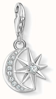 Thomas Sabo Charm Pendant Star & Moon | 925 Sterling Silver 1794-051-14