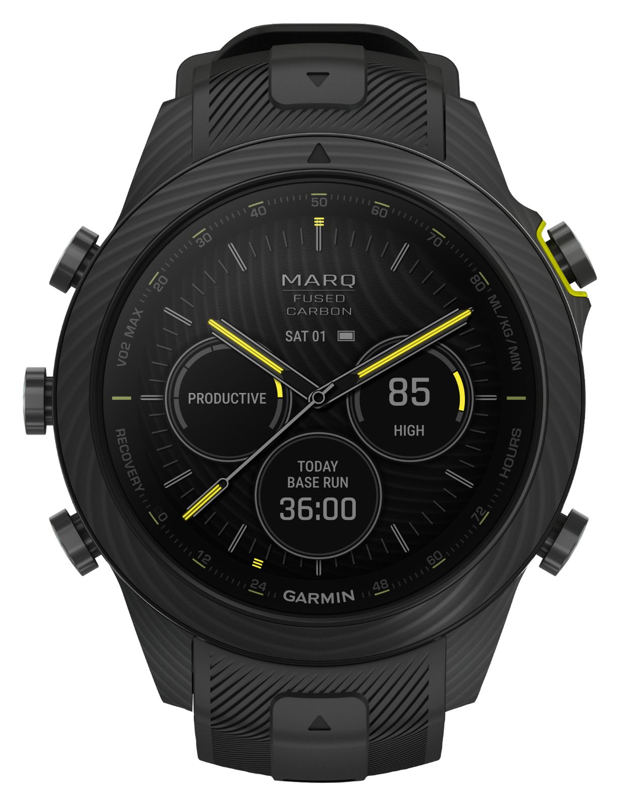 Garmin MARQ 010-02722-11 Athlete (Gen 2) Carbon Edition - Watch