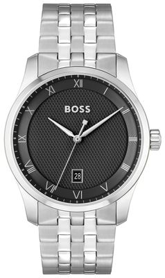 BOSS Graceful Mina Stainless Steel Black Dial Watch 1570204