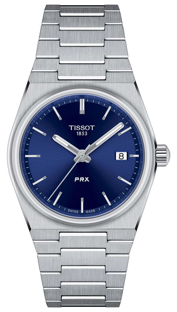Tissot T1372101104100 PRX Quartz (35mm) Blue Sunray Dial / Watch