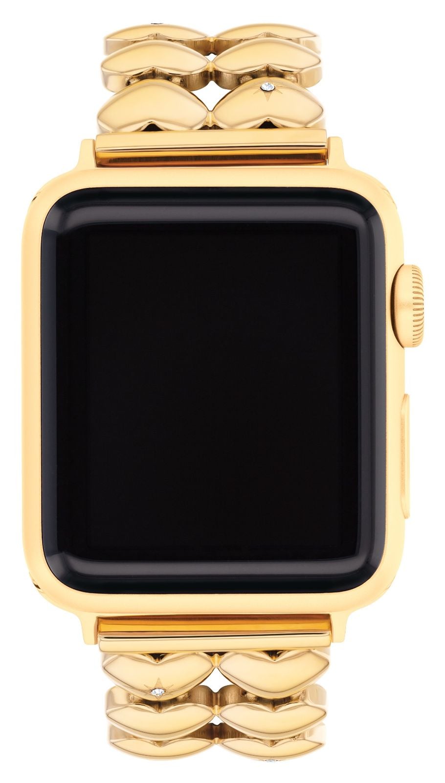 Coach 14700336 Apple Watch Strap (38/40/41mm) Gold PVD Heart