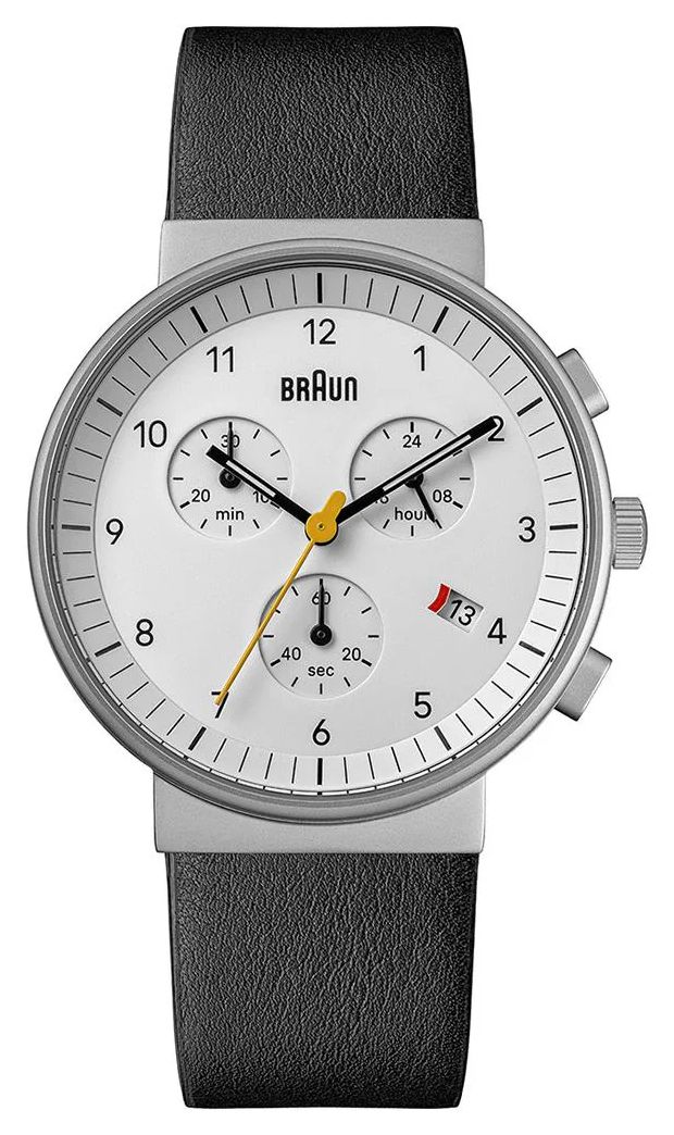 Braun BN0035BWHBKG Classic Quartz Chronograph (40mm) White Watch