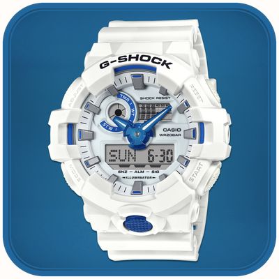 Casio G-Shock x The Fantastic Four First Steps Collection (53.4mm) White Dial / White Resin Strap GA-700HDS-7AER