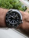 Customer picture of Seiko Prospex ‘Dark Depths’ Automatic Traveller GMT Stainless Steel Bracelet SPB383J1