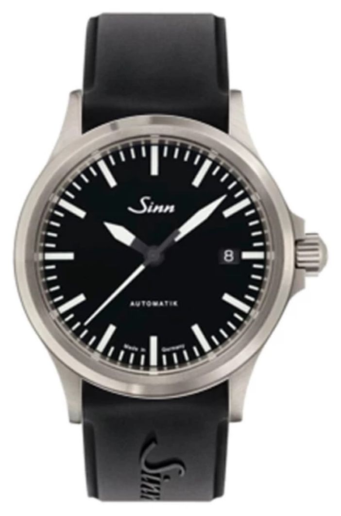 Sinn 556.010 SILICONE 556 I Automatic (38.5mm) Glossy Black Watch