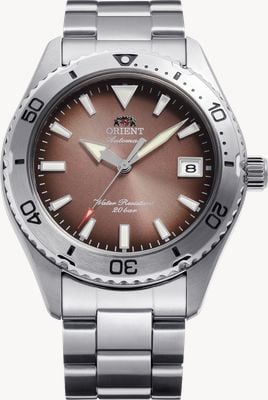 Orient Mako 40 Automatic Limited Edition (40mm) Copper Sunray Dial / Stainless Steel Bracelet RA-AC0Q17Y30B