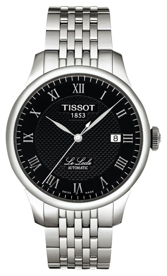 Tissot T0064071105300 Men’s Le Locle Powermatic 80 Black Watch