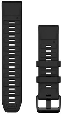 Garmin QuickFit® 22 Watch Strap Only (22mm) Black Silicone 010-13392-02