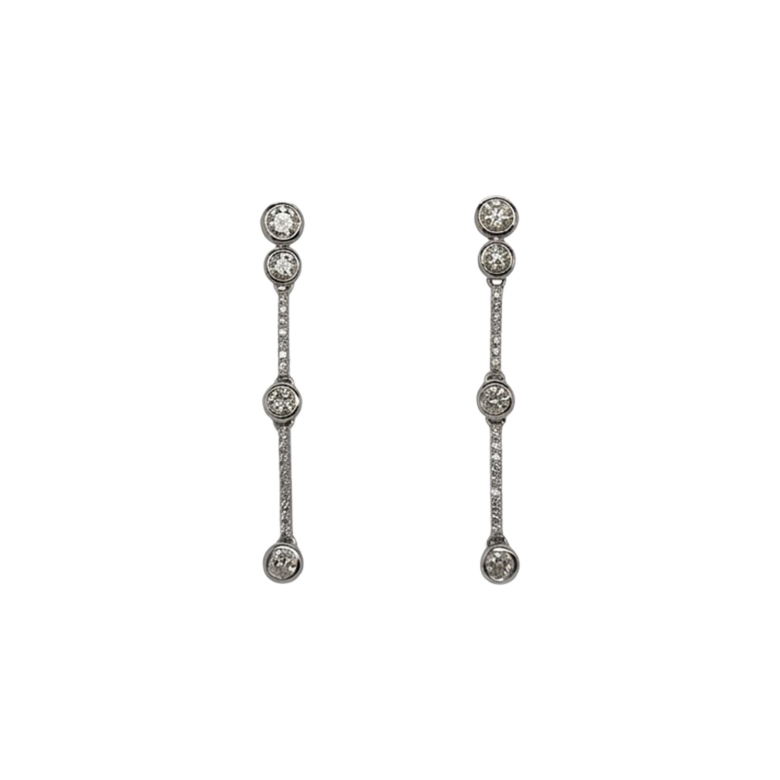 Clarity Jewellery J83846 Plt Dia Drop Earrings 0.33 carat