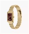 Fossil Raquel 23 mm Three-Hand Date Gold-Tone Stainless Stee ES5512 - alternate view 3