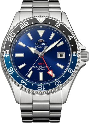 Orient Mako GMT Automatic Men's Stainless Steel Blue Dial 42mm RA-BC0003L30B