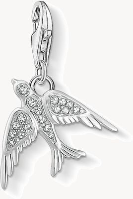 Thomas Sabo Charming | Sterling Silver Bird Charm Pendent 1857-051-14