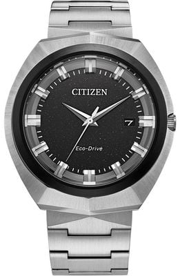 Citizen Eco-Drive 365 (43mm) Black Dial / Stainless Steel Bracelet BN1014-55E
