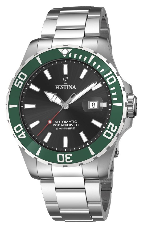 Festina F20531/2 Diver Automatic (44mm) Black Dial / Watch
