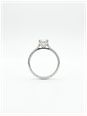 James Moore & Co 0.80ct Princess Natural Diamond Platinum Solitaire Ring J40893 - alternate view 3
