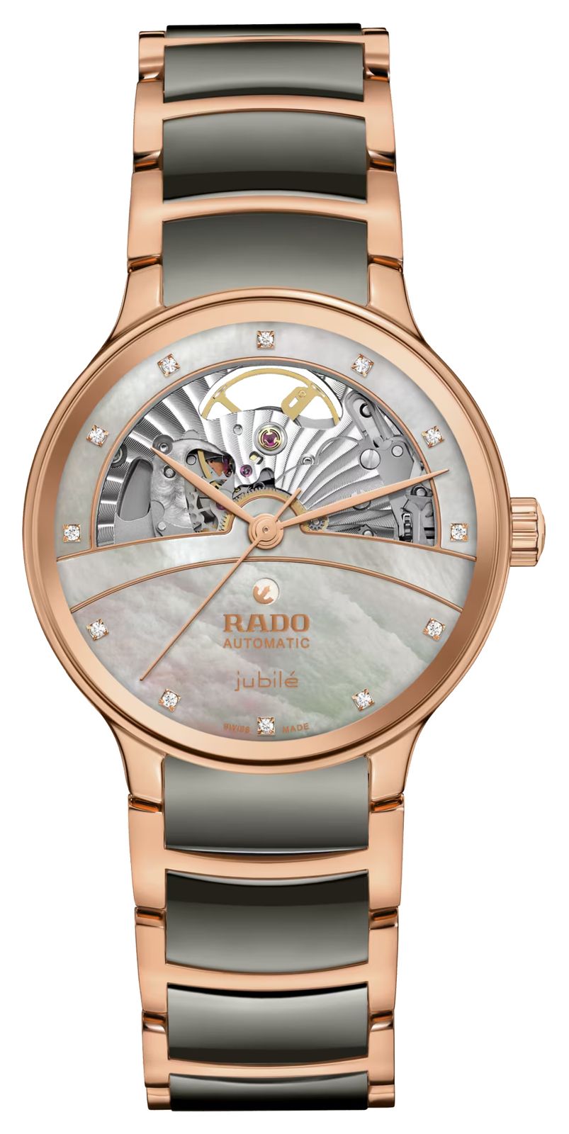R30029912 Centrix Automatic Diamonds Open Heart (35mm) Watch - RADO - Modalova