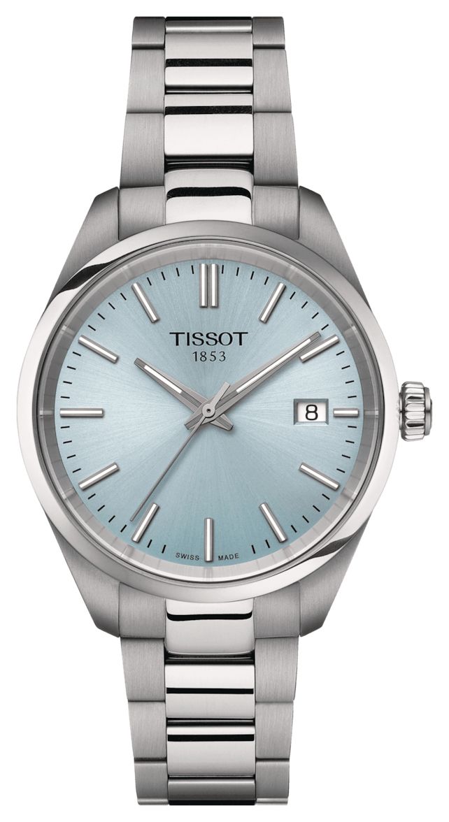Tissot T1502101135100 PR 100 (34mm) Blue Dial / Stainless Watch