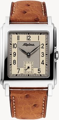 Alpina Alpiner Heritage Caree Automatic (32.5mm) White Dial / Brown Leather Strap AL-530SAC3C6