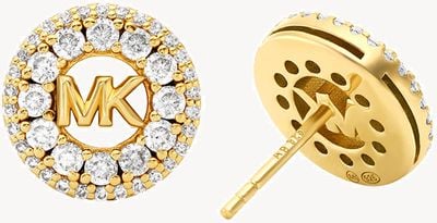 Michael Kors KORS MK Earrings - 14K Gold Plated MKC1827710