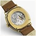 Hamilton American Classic Cushion Mechanical (30mm) Sandblasted Beige Dial / Brown Leather Strap Watch H36139520 - alternate view 6