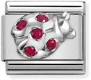 Nomination Classic Ladybird Sterling Silver & Steel Charm 330304/36