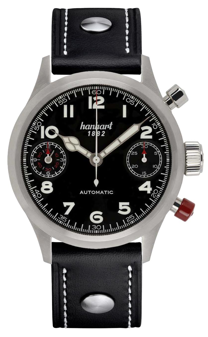 Hanhart 730.210-0010 PIONEER TwinDicator Automatic Watch