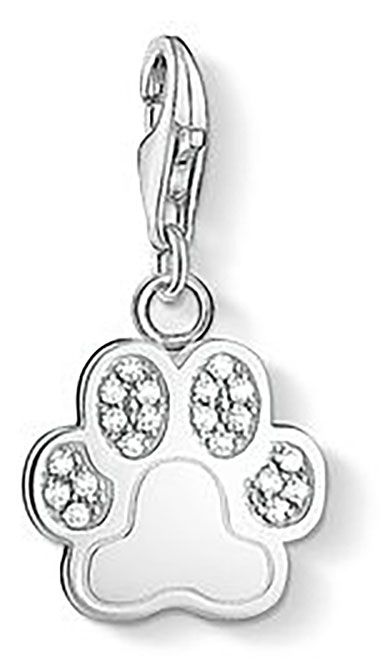 Thomas Sabo 1339-051-14 Paw Charm - 925 Sterling Silver, Jewellery