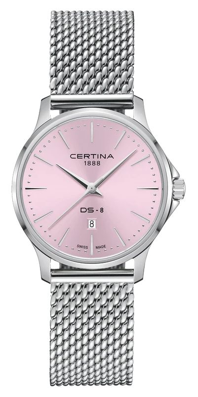 Certina C0450101133100 DS-8 Lady (31mm) Pink Dial / Watch
