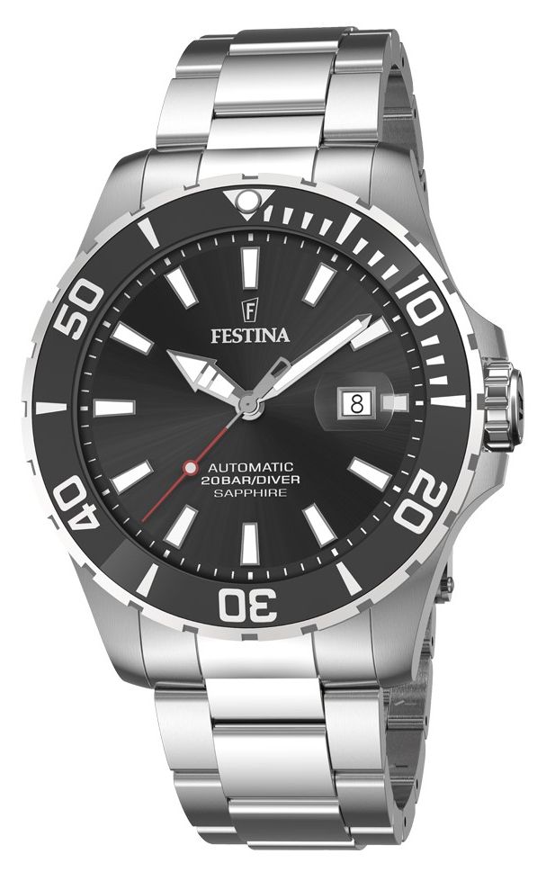 Festina F20531/4 Diver Automatic (44mm) Black Dial / Watch
