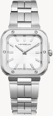 Herbelin Women's Cap Camarat (30mm) White Dial / Stainless Steel Bracelet 17546B12