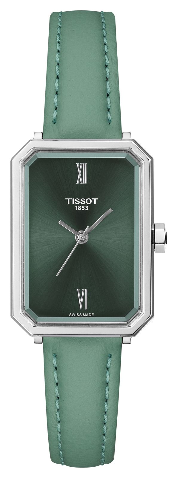 Tissot T1601101609300 SRV Quartz (21.8mm) Green Sunray Dial Watch