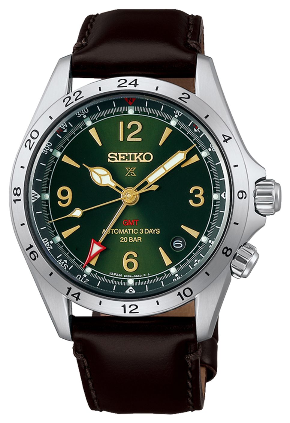 Seiko HBC007J1 Prospex Alpinist Mechanical GMT (39.5mm) Watch