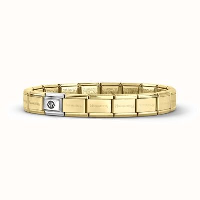 Nomination COMPOSABLE CLASSIC Coloured Base Bracelets Branded Gold