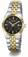 Guess Women's Vera Black Sunray Dial Two-Tone Stainless Steel Bracelet GW1101L3 - alternate view 2