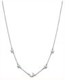Olivia Burton Celestial Mini North Star and Moon Silver Tone Necklace 24100620