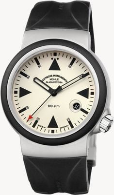 Mühle Glashütte The S.A.R. Rescue-Timer LUMEN | RUBBER M1-41-08-KB