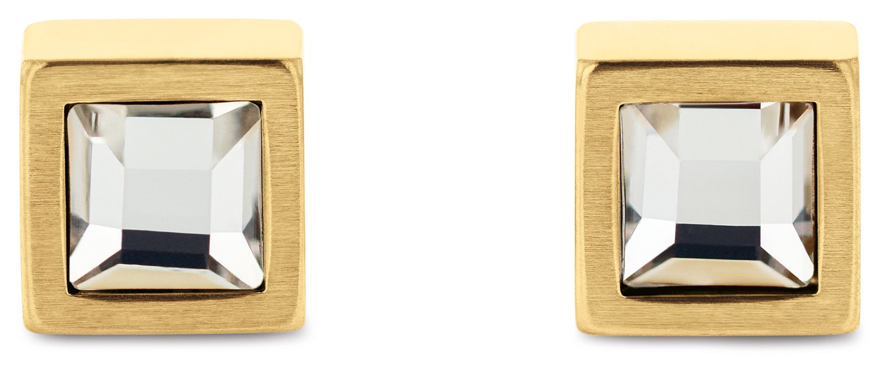 Calvin Klein 35100076 Essentials Links Square-Shaped Crystal Jewellery