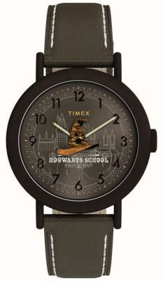 Timex x Harry Potter Weekender Sorting Hat (37mm) Brown Dial / Brown Leather Strap TW2Y77000