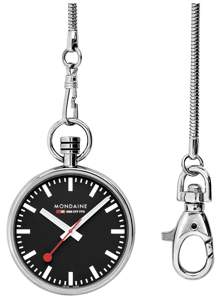 Mondaine A660.30316.20SBB Official Swiss Railways Pocket Watch