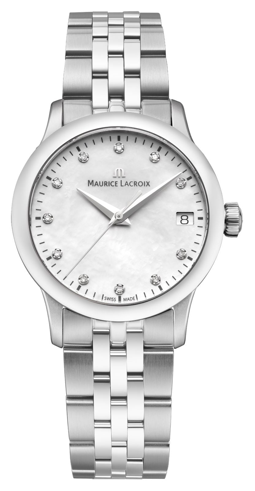 Maurice Lacroix 751006-SS002-170-1 1975 Quartz Diamond (33mm Watch
