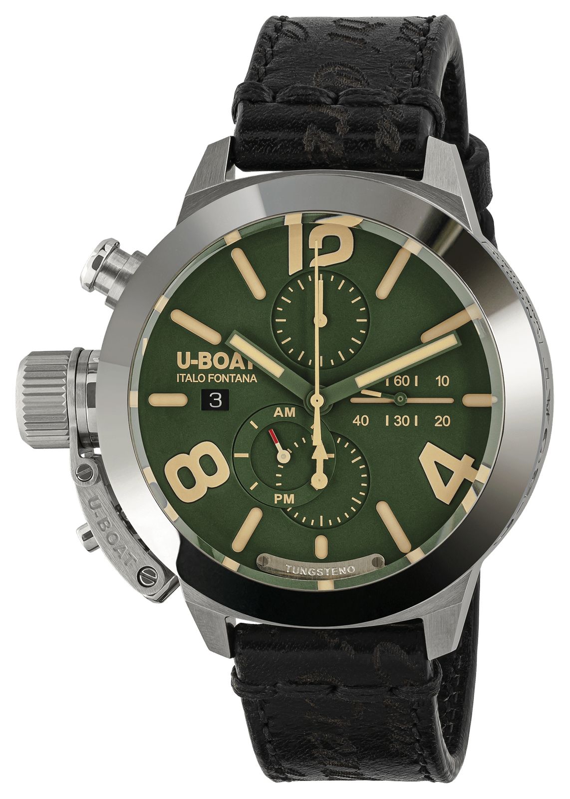 U-Boat 9581 CLASSICO 45 Tungsteno CAS (45mm) Green Dial / Watch