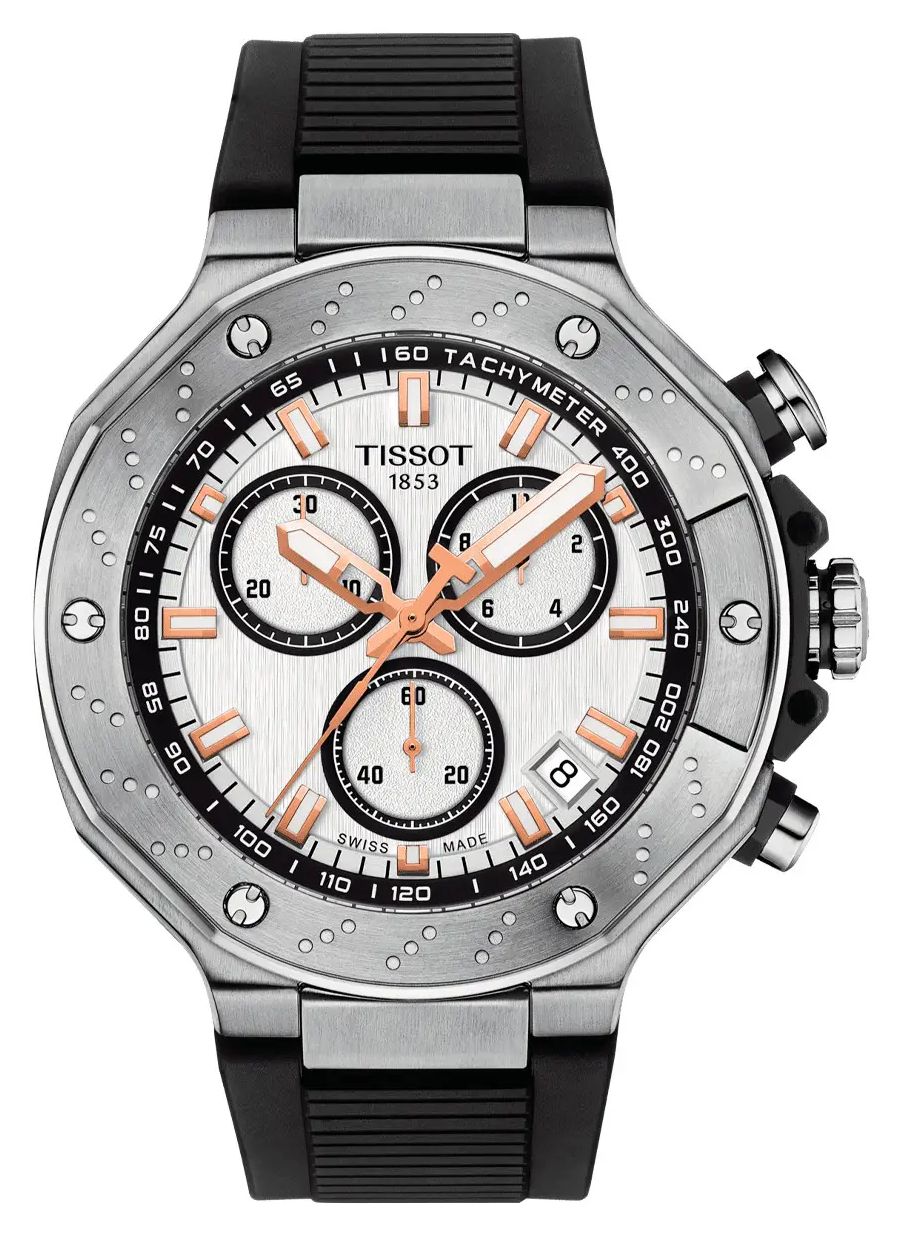 Tissot T1414171701100 T-Race Chronograph | White Chrono Dial Watch