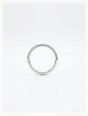 0.50ct Round Brilliant Natural Diamond Platinum Half Eternity Ring HET100162 - alternate view 3