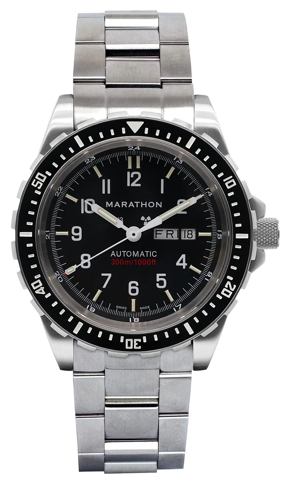 Marathon WW194021SS-0109 JDD Jumbo Day/Date Automatic (46mm Watch
