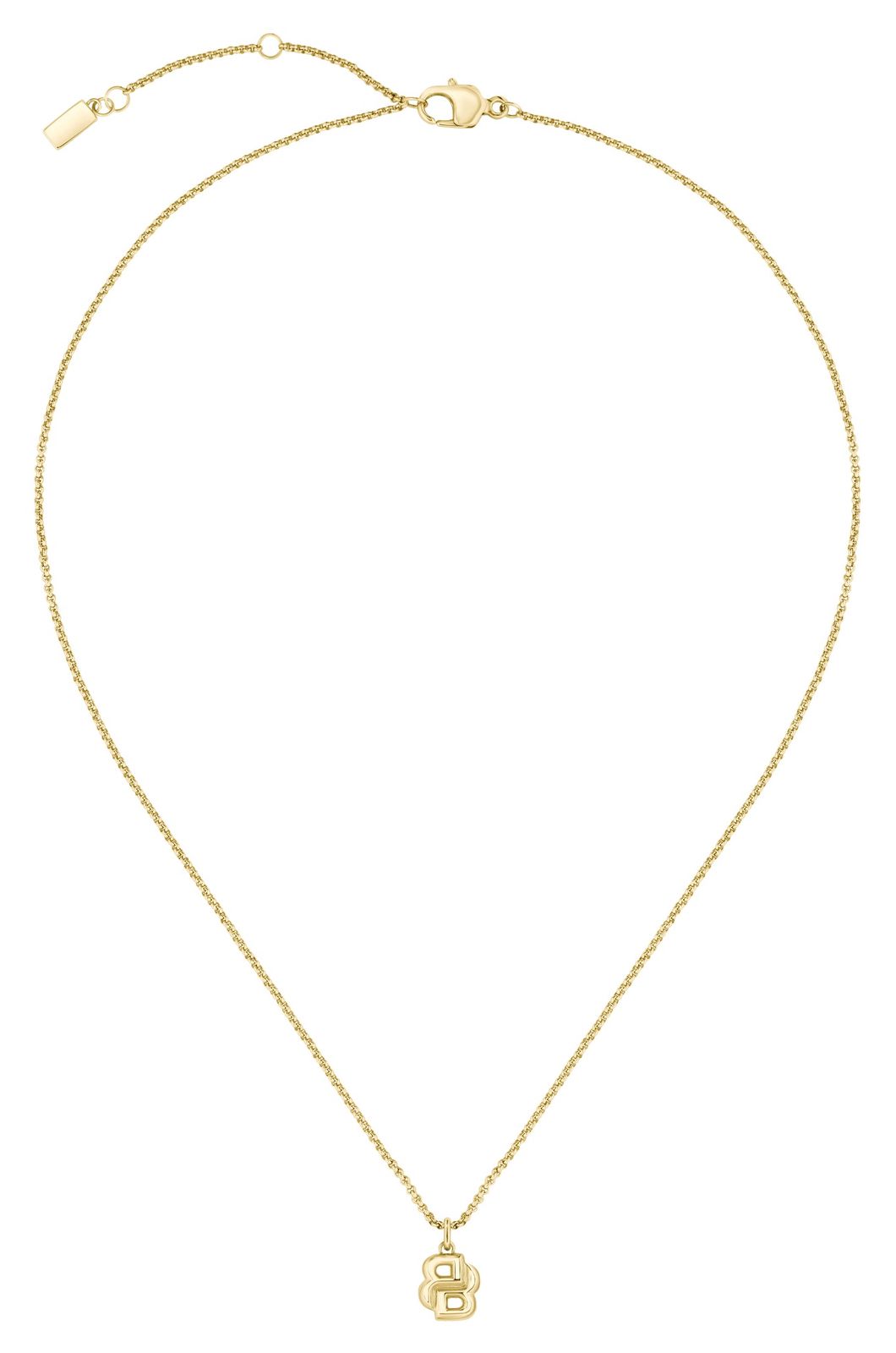 BOSS Jewellery 1580747 Ladies Gold-Tone Double B Monogram