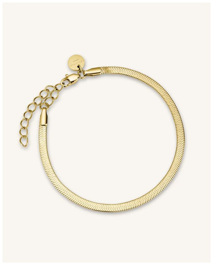 Rosefield Jewellery JTBFS3G-J378 Ladies Gold-Tone Snake