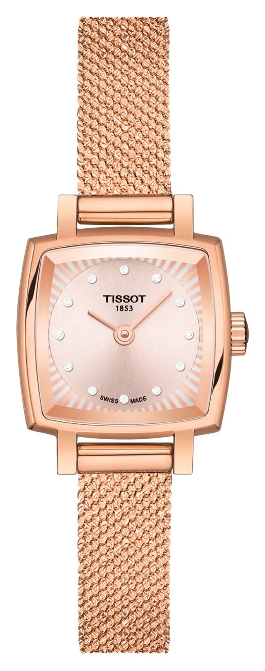 Tissot T0581093345600 Lovely Square (20mm) Rose Gold Dial / Watch