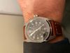 Customer picture of Hamilton Khaki Field Automatic (38mm) Black Dial / Brown Leather Strap H70455533